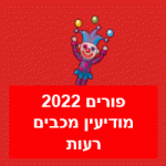 פורים מודיעין 2022